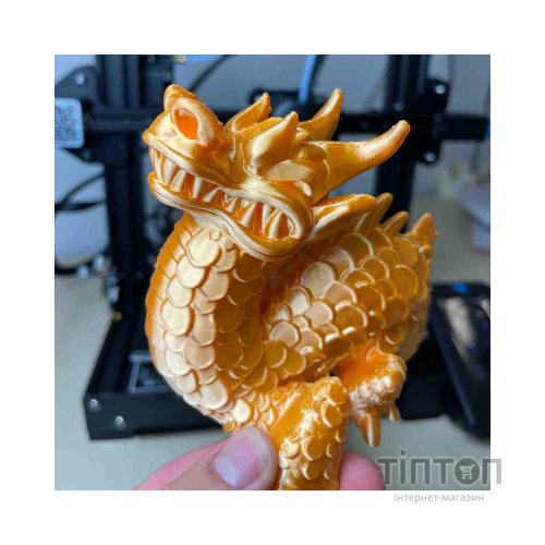 Пластик для 3D-принтера AzureFilm PLA SILK 1,75mm 1kg Flame Orange (FL171-2010)