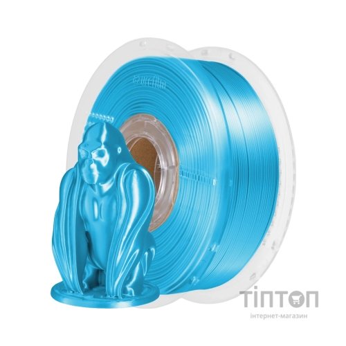 Пластик для 3D-принтера AzureFilm PLA SILK 1,75mm 1kg Sky Blue (FL171-5015)