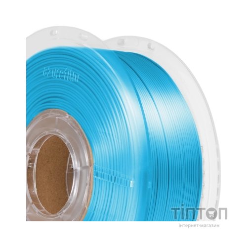 Пластик для 3D-принтера AzureFilm PLA SILK 1,75mm 1kg Sky Blue (FL171-5015)
