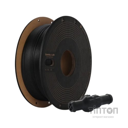 Пластик для 3D-принтера Bambu Lab PPS-CF 1.75mm, 1kg, SPL RFID Black (6975337038283)