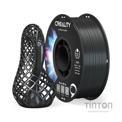 Пластик для 3D-принтера Creality ABS 1кг, 1.75мм, black (3301020035)