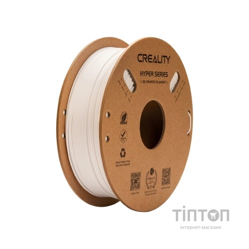 Пластик для 3D-принтера Creality Hyper PETG 1.75мм, white, 1кг (3301030040)