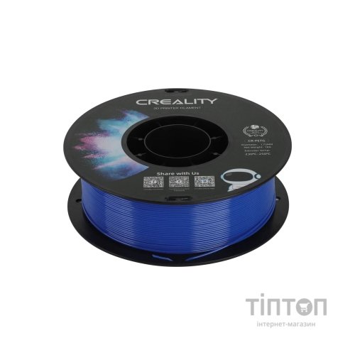 Пластик для 3D-принтера Creality PETG 1.75мм, blue, 1кг (3301030032)