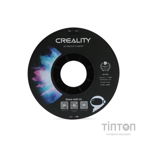 Пластик для 3D-принтера Creality TPU-95A 1кг, 1.75мм, black (3301040040)