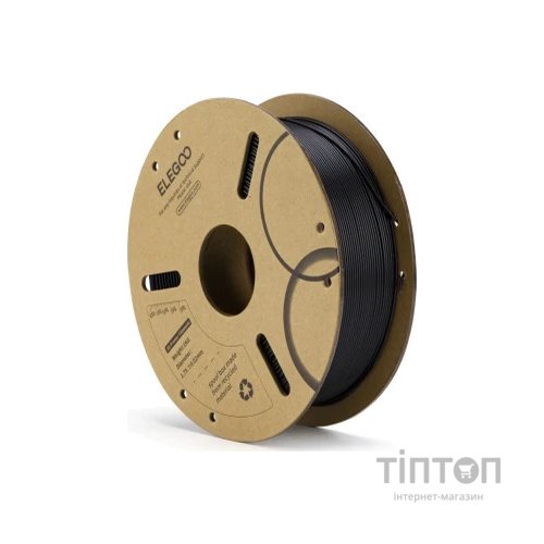 Пластик для 3D-принтера ELEGOO PLA 1кг, 1.75мм, black (50.203.0038)