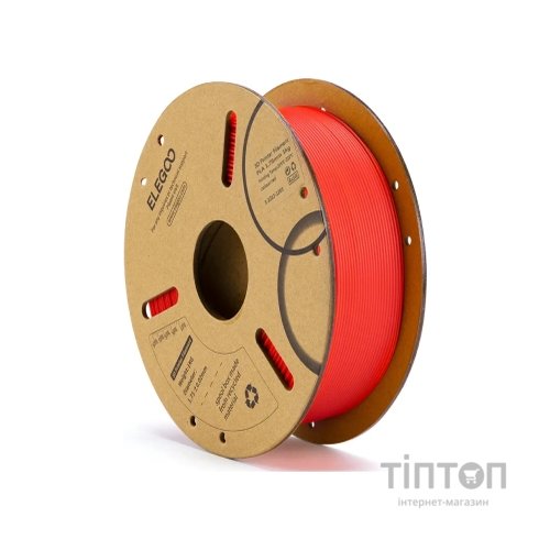 Пластик для 3D-принтера ELEGOO PLA 1кг, 1.75мм, red (50.203.0043)