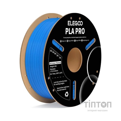 Пластик для 3D-принтера ELEGOO PLA PRO 1кг, 1.75мм, blue light (50.203.0192)