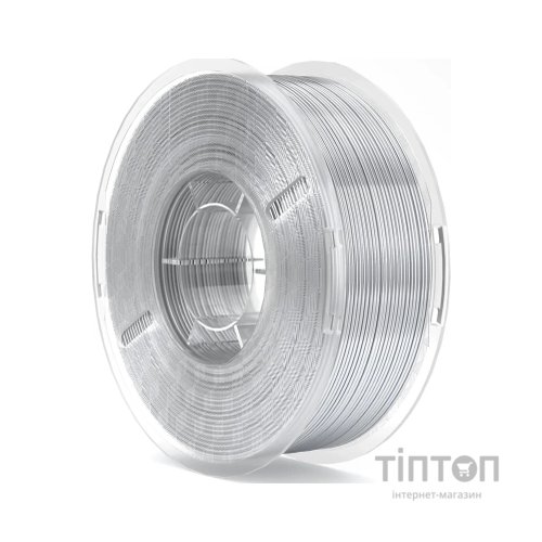 Пластик для 3D-принтера ELEGOO PLA Silk 1кг, 1.75мм, silver grey (50.203.0692)