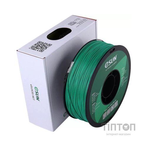 Пластик для 3D-принтера eSUN ABS+, 1кг, 1.75мм, GREEN (ABS+P175G1)