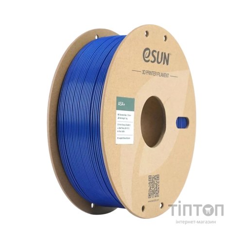 Пластик для 3D-принтера eSUN ASA+ 1,75mm 1kg BLUE (ASA+P175U1)