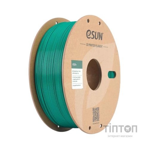 Пластик для 3D-принтера eSUN ASA+ 1,75mm 1kg GREEN (ASA+P175G1)