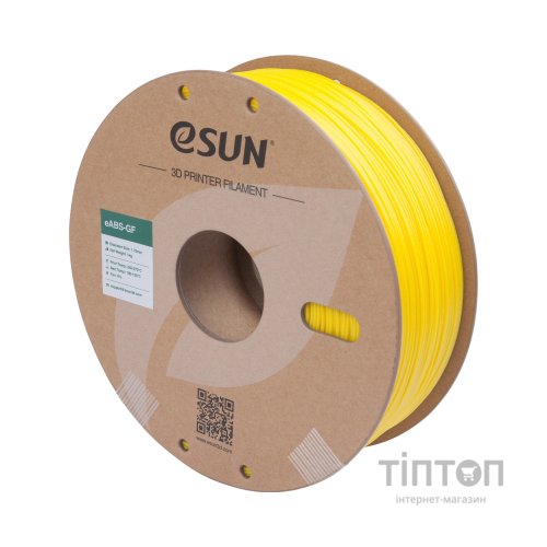 Пластик для 3D-принтера eSUN EABS-GF 1,75mm 1kg YELLOW (EABS-GF-P175Y1)