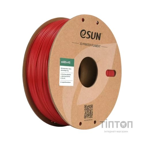 Пластик для 3D-принтера eSUN eABS-HIGH SPEED 1кг, 1.75мм, RED FIRE ENGINE (EABS+HS-P175FR1)