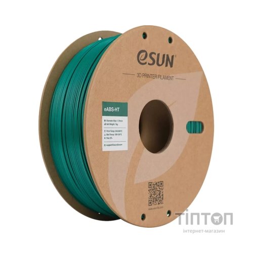 Пластик для 3D-принтера eSUN EABS-HT 1,75mm 1kg GREEN (EABS-HT-P175G1)