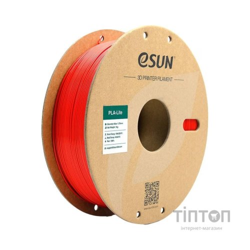 Пластик для 3D-принтера eSUN ePLA-LITE 1,75mm 1kg Red (EPLA-LITE-P175R1)