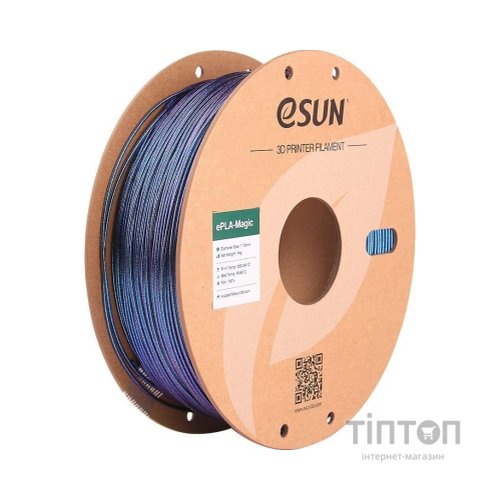 Пластик для 3D-принтера eSUN ePLA-Magic Dark Twinkling 1,75mm 1kg BLUE (EPLA-MAGIC-P175DTU1)