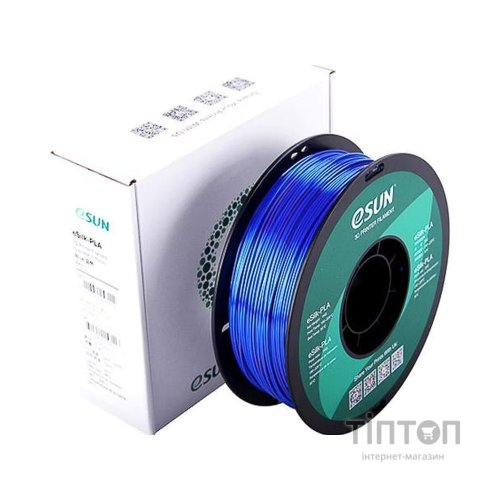 Пластик для 3D-принтера eSUN ePLA-Silk 1,75mm 1kg BLUE (EPLA-SILK-P175U1)