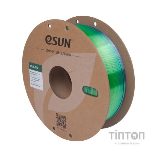 Пластик для 3D-принтера eSUN ePLA-Silk 1,75mm 1kg FOREST (EPLA-SILK-P175FO1)