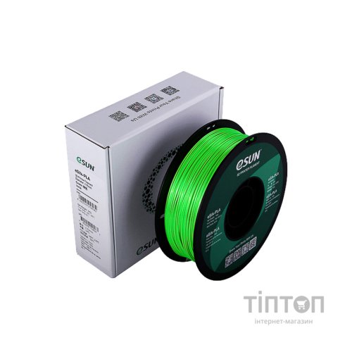 Пластик для 3D-принтера eSUN ePLA-Silk 1,75mm 1kg GREEN (EPLA-SILK-P175G1)