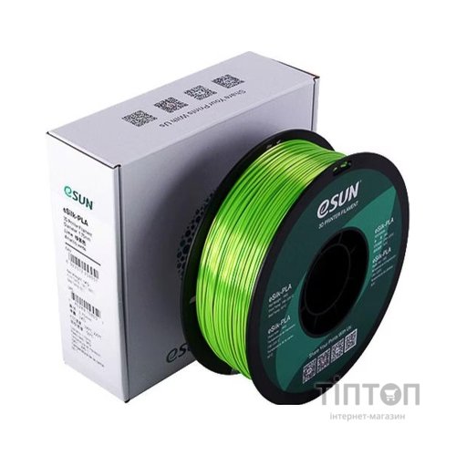 Пластик для 3D-принтера eSUN ePLA-Silk 1,75mm 1kg LIME (EPLA-SILK-P175LI1)