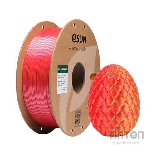Пластик для 3D-принтера eSUN ePLA-Silk Magic 1кг, 1.75мм, Red Gold (EPLA-SILKMAGIC-P175RJ1)