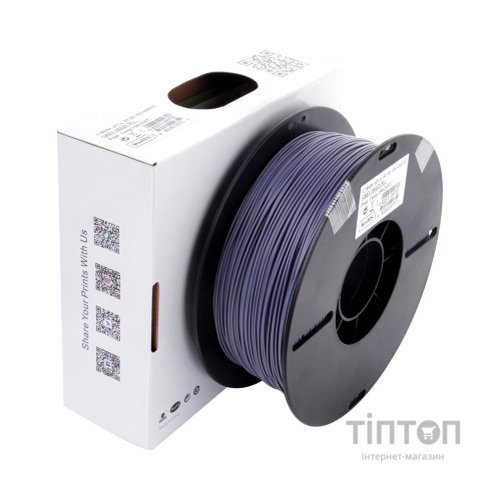 Пластик для 3D-принтера eSUN ePLA-ST 1кг, 1.75мм, GREY (EPLA-ST175H1)