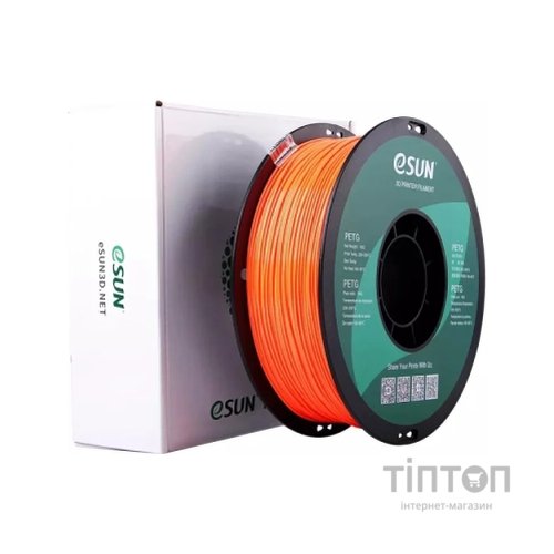 Пластик для 3D-принтера eSUN PETG 1,75mm 1kg SOLID ORANGE (PETG-P175SO1)