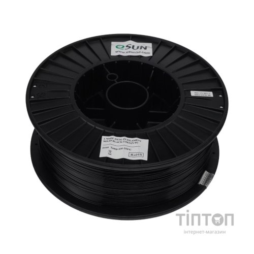 Пластик для 3D-принтера eSUN PETG 1,75mm, 2,5kg black (PETG175SB2.5)