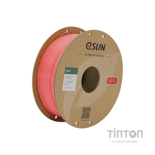Пластик для 3D-принтера eSUN PLA+ P1.75мм, 1кг, pink (PLA+P175P1)