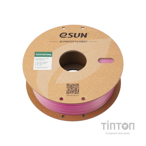 Пластик для 3D-принтера eSUN PLA UV 1,75mm 1kg Fuchsia (PLA-UV CC175UV-F1P1)