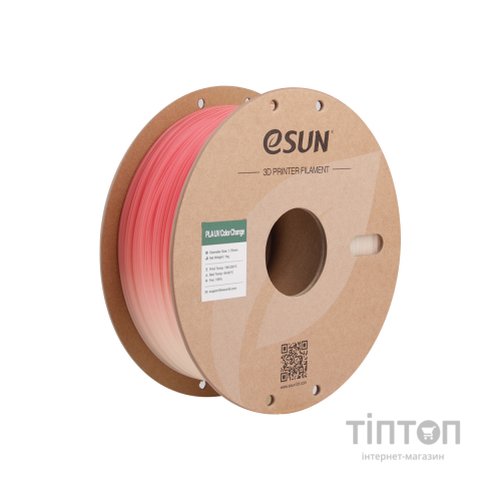 Пластик для 3D-принтера eSUN PLA UV 1,75mm 1kg Red (PLA-UV CC175UV-R1P1)