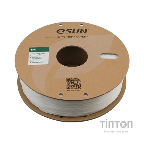 Пластик для 3D-принтера eSUN TPE-83A 1,75mm 1kg White (TPE-83A175W1Y1)