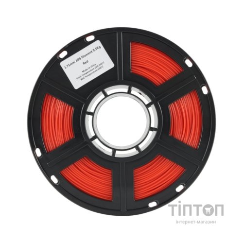 Пластик для 3D-принтера Flashforge ABS 1,75mm 1kg Red (AR1)
