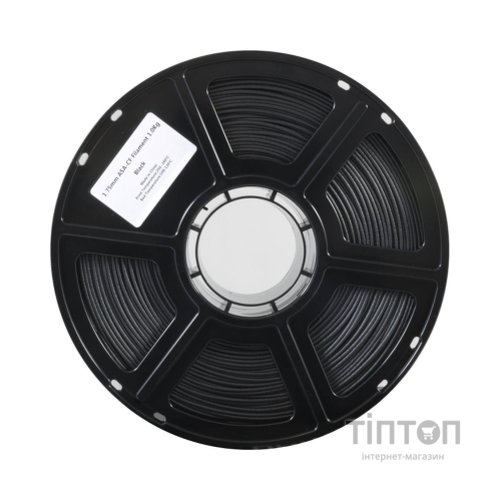 Пластик для 3D-принтера Flashforge ASA-CF 1,75mm 1kg Black (90009139001)