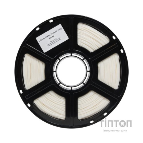 Пластик для 3D-принтера Flashforge FLEXIBLE 85A 1,75mm 1kg Natural (FLT1)