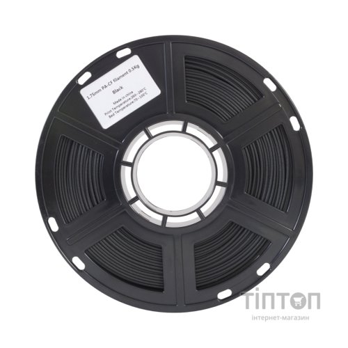 Пластик для 3D-принтера Flashforge PA-CF Carbon 1,75mm 0,5kg Black (PA-CF)