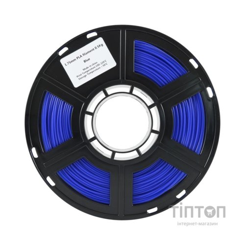 Пластик для 3D-принтера Flashforge PLA 1,75mm 0,5kg Blue (PBL2)