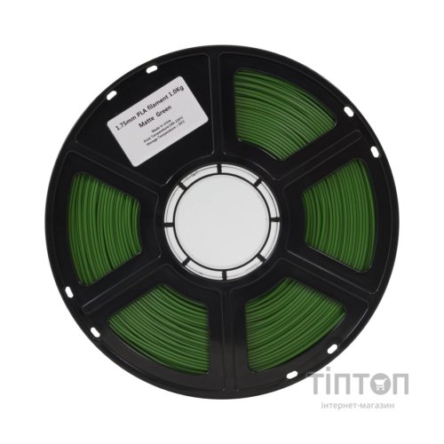 Пластик для 3D-принтера Flashforge PLA 1,75mm 1kg Matte Green (90007480001)