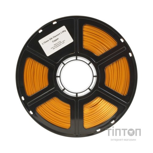 Пластик для 3D-принтера Flashforge PLA 1,75mm 1kg Silk Copper (SLC)