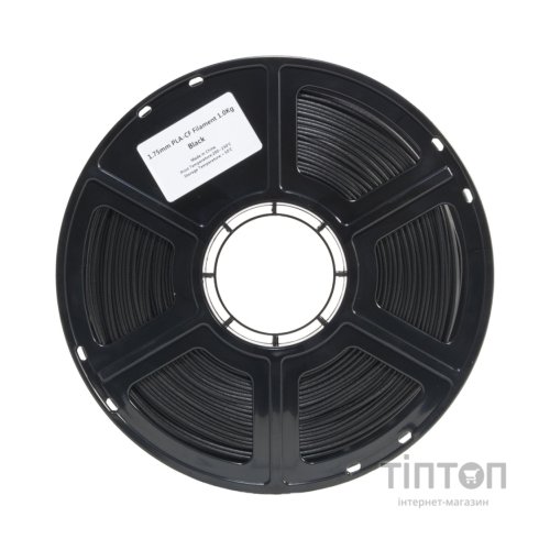 Пластик для 3D-принтера Flashforge PLA-CF 1,75mm 1kg Black (90007818001)