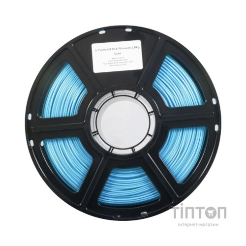 Пластик для 3D-принтера Flashforge PLA High speed 1,75mm 1kg CYAN (90009994001)