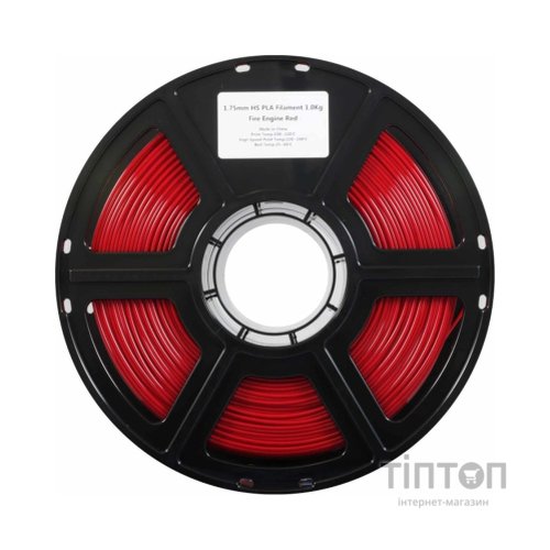Пластик для 3D-принтера Flashforge PLA High speed 1,75mm 1kg FIRE ENG RED (90010001001)