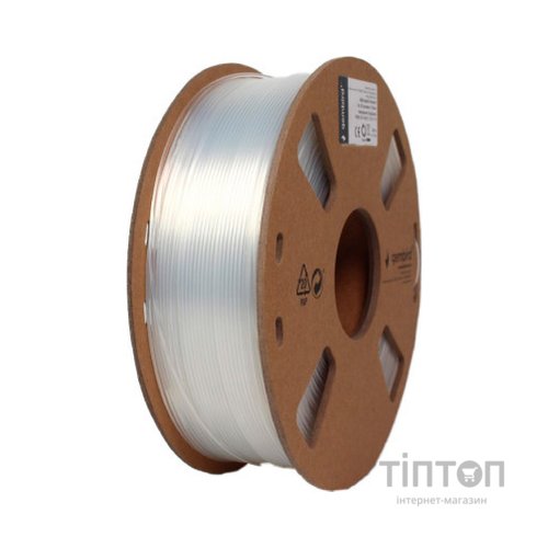 Пластик для 3D-принтера Gembird ABS, 1.75 мм, 1kg, transparent (3DP-ABS1.75-01-TR)