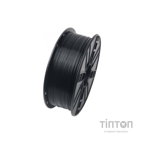 Пластик для 3D-принтера Gembird ABS, 1.75 мм, black, 1кг (3DP-ABS1.75-01-BK)