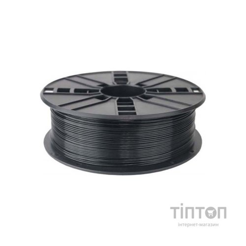Пластик для 3D-принтера Gembird PLA, 1.75 мм, 1кг, black (3DP-PLA1.75-01-BK)
