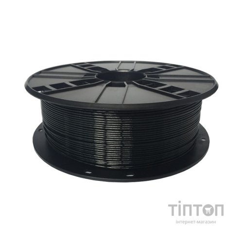 Пластик для 3D-принтера Gembird PLA+, 1.75 мм, 1 kg, Black (3DP-PLA+1.75-02-BK)
