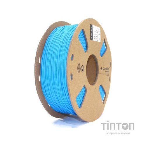 Пластик для 3D-принтера Gembird TPE, 1.75 мм, blue, 1 kg (3DP-TPE1.75-01-B)