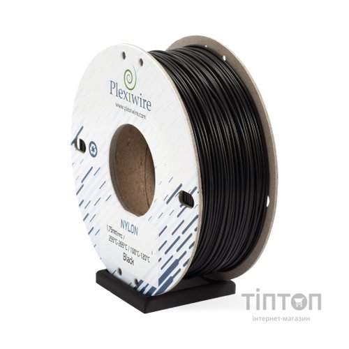 Пластик для 3D-принтера Plexiwire NYLON 1.75mm 1.1кг/400м black (NYLON-408400)