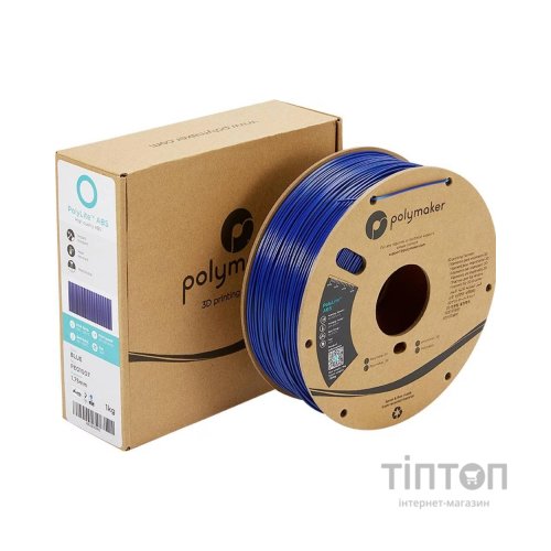 Пластик для 3D-принтера Polymaker ABS POLYLITE 1,75mm 1kg BLUE (PE01007)