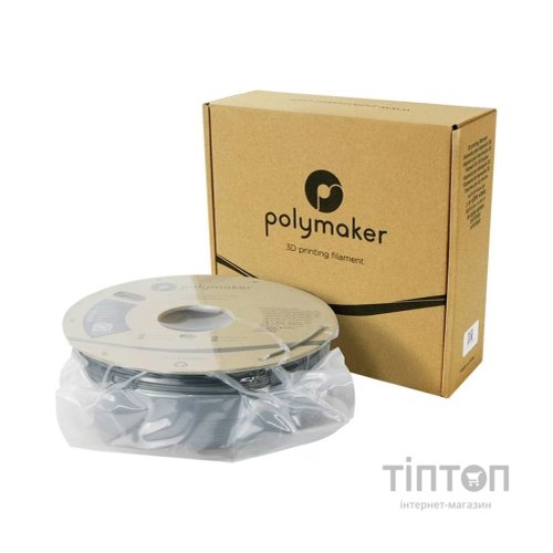 Пластик для 3D-принтера Polymaker ABS POLYLITE 1,75mm 1kg DARK GREY (PE01028)